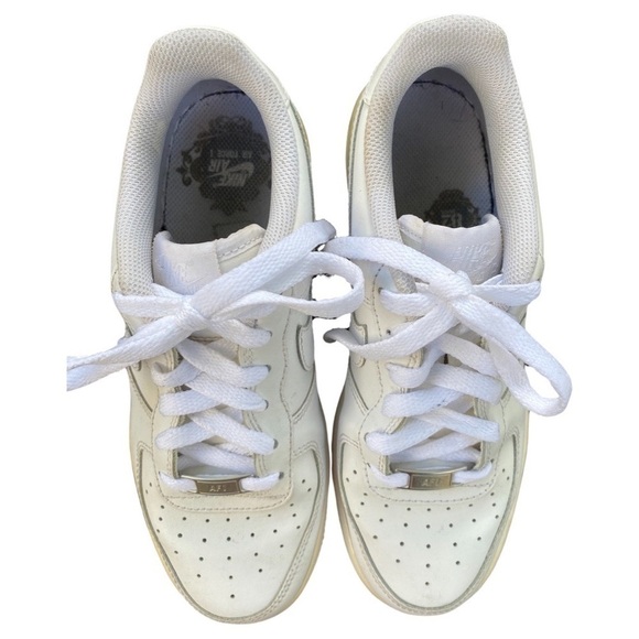 Nike Air Force 1 Low '06 Sneakers White Streetwear Y2K Boys Youth Size 4.5 - Picture 3 of 11